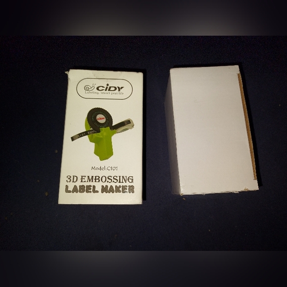 Mini Portable Manual Label Maker DIY 3D Embossing Label Writer/Printer [C101] - Picture 1 of 16